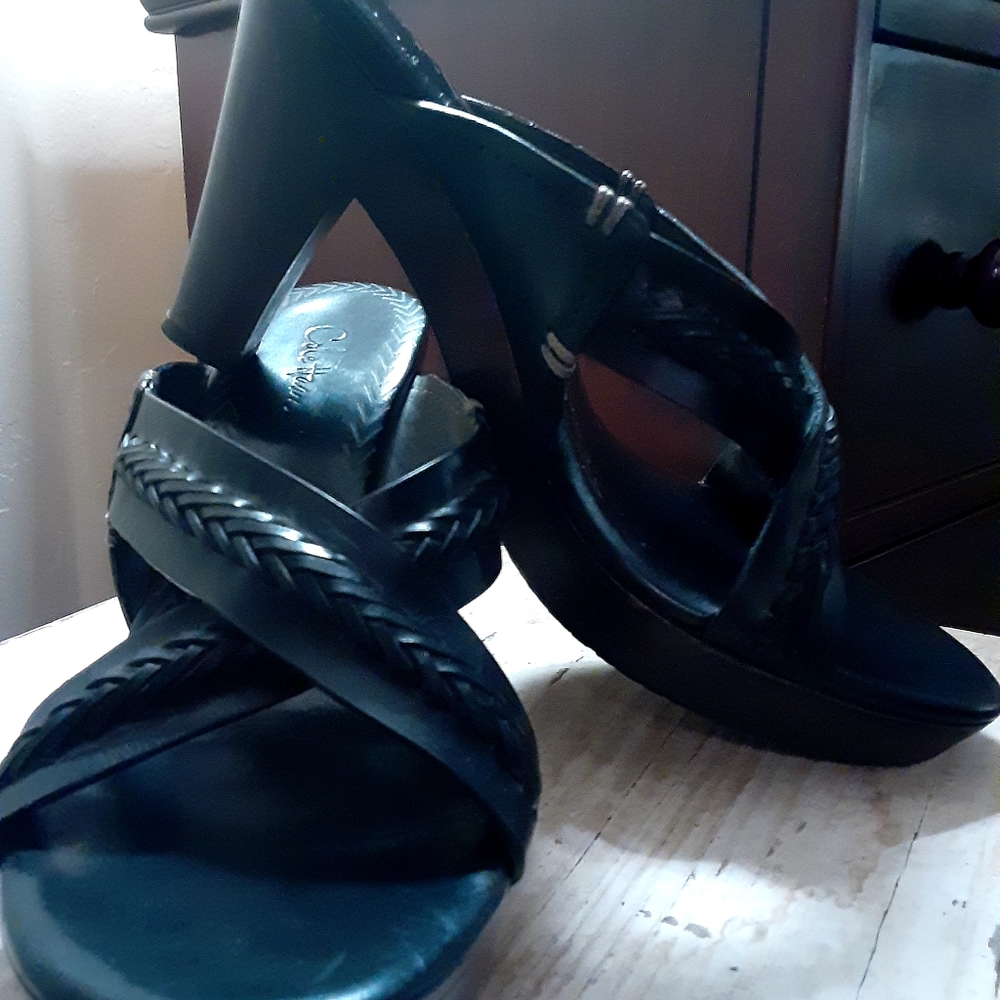 Black Cole Haan Sandals